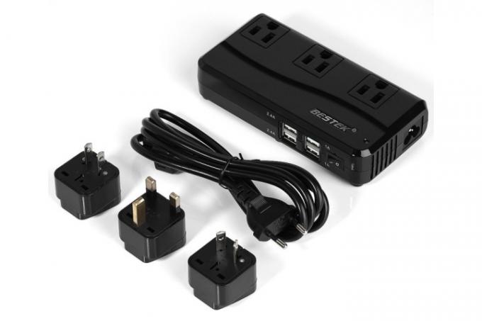 Bestek Travel Converter с 4 USB