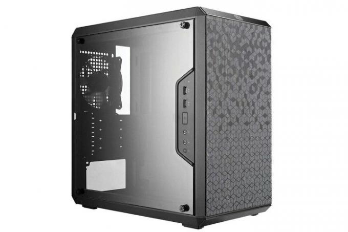 Cooler Master MasterBox Q300L tok fehér alapon.