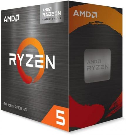 Ryzen 5 5600G laatikko.