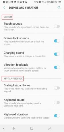 Samsung Galaxy Note 9 Einstellungen Systemtöne