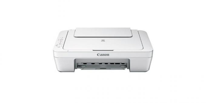 Canon Pixma-printer på hvid baggrund.