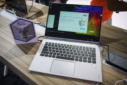 lenovo bærbare synaptiske fingeraftryksscanner understøtter fido yoga 910