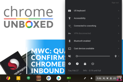 темный режим Chromeos