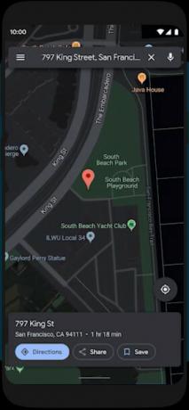 gmail google assistant maps מצב כהה