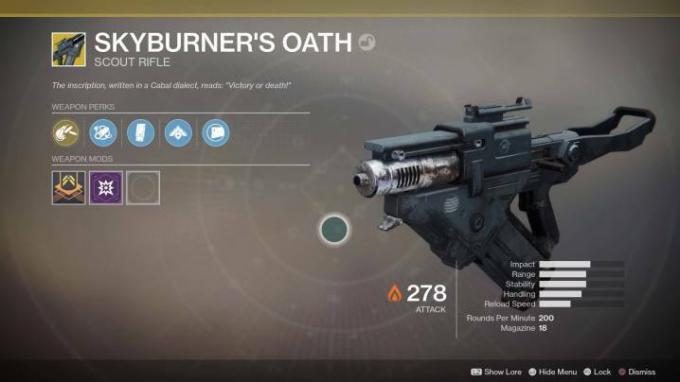 destiny-2-skyburners-oath cele mai bune arme