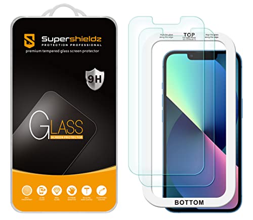 Supershieldz skjermbeskytter i herdet glass til iPhone 14