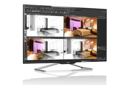 een enorme 4K Philips-monitor kan uw grote tv-bdm4065uc vervangen