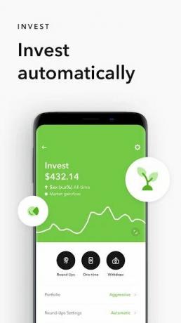 Acorns investerer automatisk.