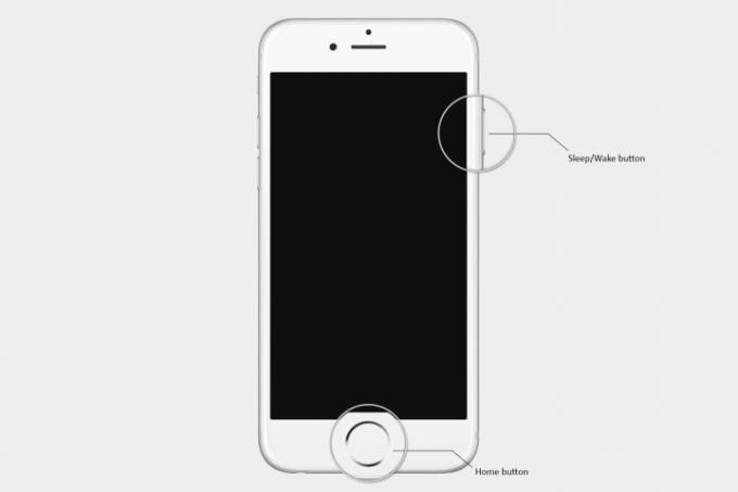 كيفية إعادة تعيين جهاز iPhone الخاص بك باستخدام iPhone 8 وأزرار جانبية.