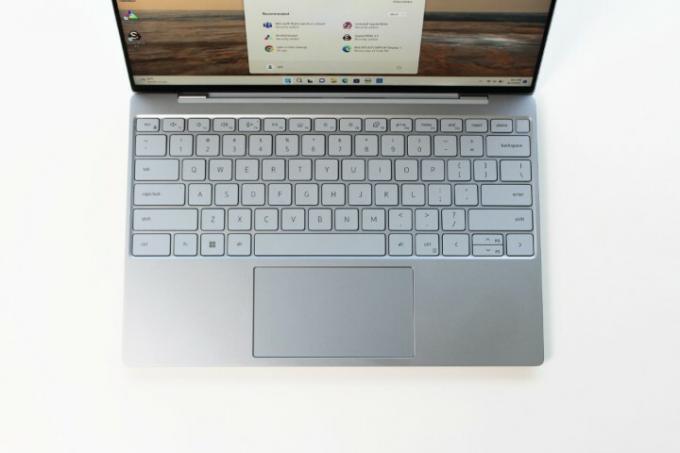 Dell XPS 13 tastatūra.