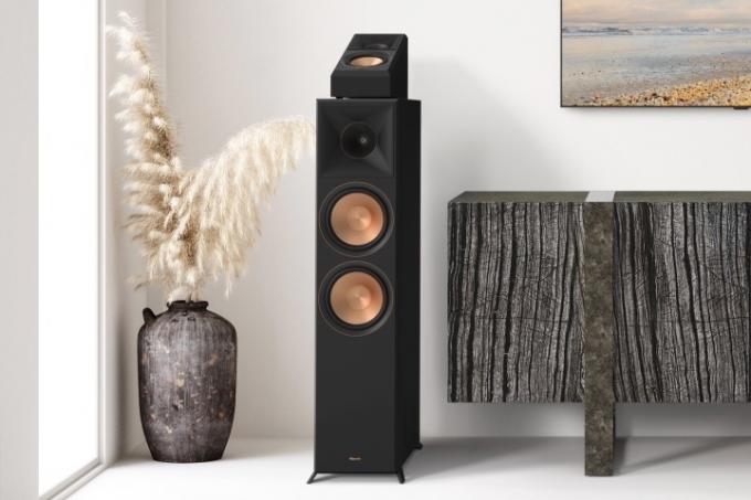 Klipsch Reference Premier RP-8000F II ir RP-500SA.