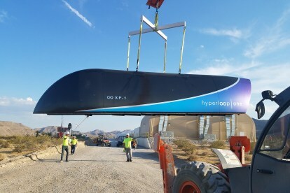 Hyperloop Bir testi