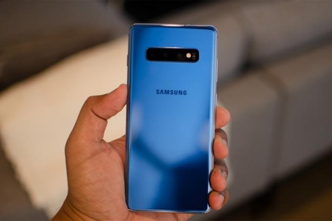 Samsung Galaxy s10 プラスのハンズオン