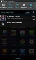 LG Optimus G recenzija snimka zaslona snimka zaslona android pametnog telefona