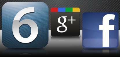 iOS 6 est en concurrence avec Facebook et Google