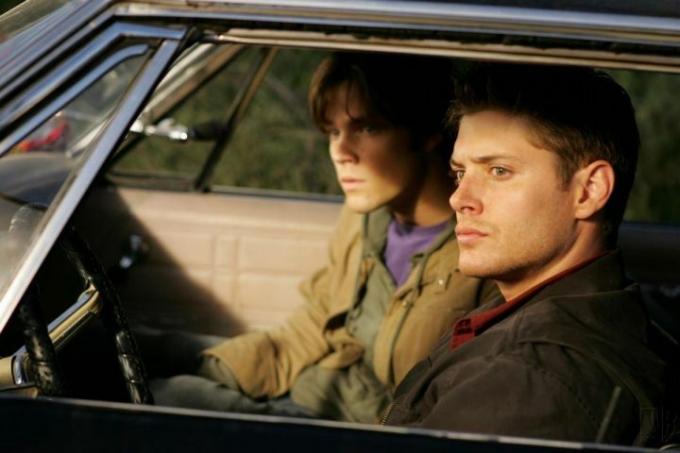 Jensen Ackles og Jared Padalecki i Supernatural.