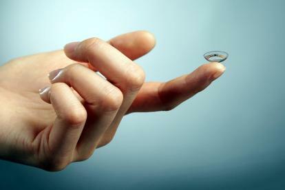 teste de glicose em lentes de contato inteligentes do google