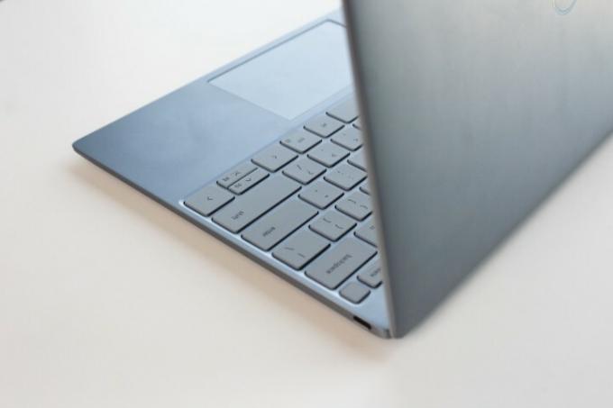 Dell XPS 13:n näppäimistö.