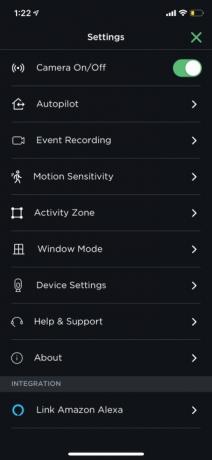 ecobee smartcamera menu recenzie