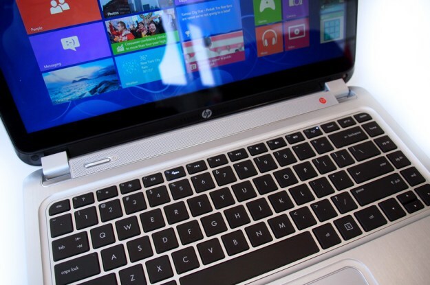 Обзор HP Envy TouchSmart Ultrabook 4 с клавиатурой Windows 8