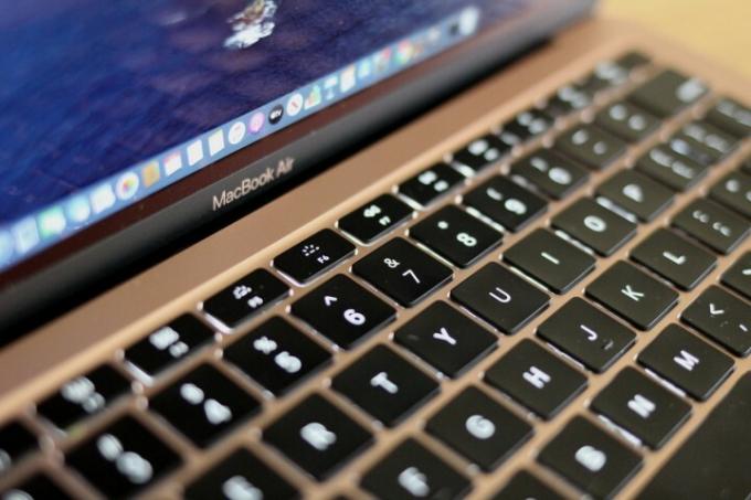 MacBook Air 2020 billentyűzet