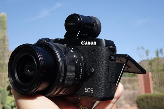 EVF-DC2 के साथ कैनन EOS M6 मार्क II