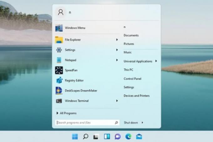 Start11 には、古いスタイルの Windows スタート メニューが含まれています。