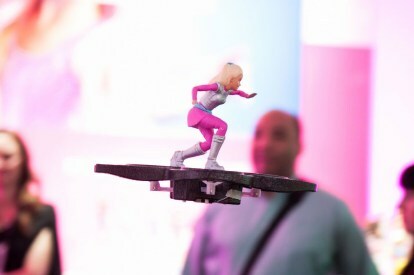 barbie lentävä hover board starlight seikkailu rc hoverboard