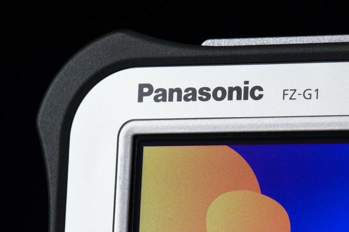 Panasonic FZ-G1 tablet sarok makró képernyő
