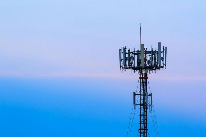 torre de rádio celular