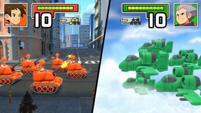 Обновленная графика Advance Wars 1+2: Re-Boot Camp.