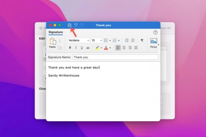 hur man ändrar signatur i outlook mac spara ändrad