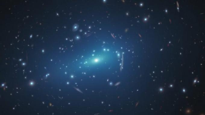 Hubble osvetljuje koncentracije temne snovi v majhnem obsegu