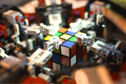 najfajniejsze maszyny Lego Cubestormer 3