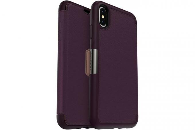 OtterBox Strada Case für iPhone XS Max in tiefvioletter Farbe.