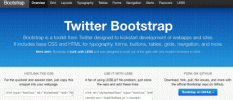 أطلق Twitter Bootstrap ، وهو نظام أساسي جديد لبناء تطبيقات قائمة على CSS