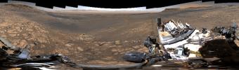 Der Curiosity Rover der NASA hat ein 1,8-Gigapixel-Bild fotografiert