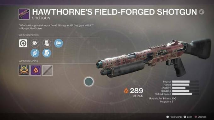Destiny-2-hawthornes-field-forged-shotgun najlepsza broń