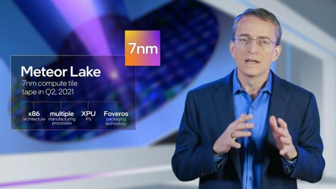 الرئيس التنفيذي لشركة Intel يتحدث عن Meteor Lake