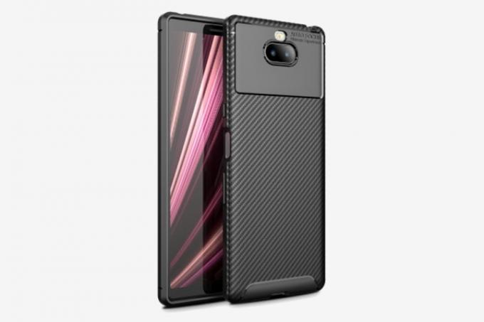 Калъф Olixar Carbon Fiber Sony Xperia 10 Plus