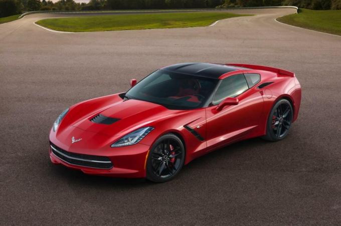 2014-es Corvette Stingray első felül