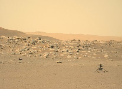 Penjelajah Mars Perseverance milik NASA memperoleh gambar ini menggunakan Kamera Mastcam-Z Kiri. Mastcam-Z adalah sepasang kamera yang terletak tinggi di tiang rover. Gambar ini diperoleh pada bulan Juni. 15 Agustus 2021 (Sol 114).