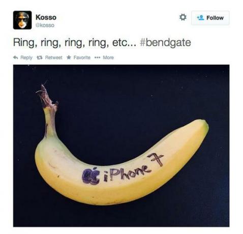 Telefone Banana Bendgate