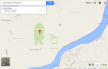 არის 2500 ფუტი. Android Peeing Apple-ზე Google Maps-ში