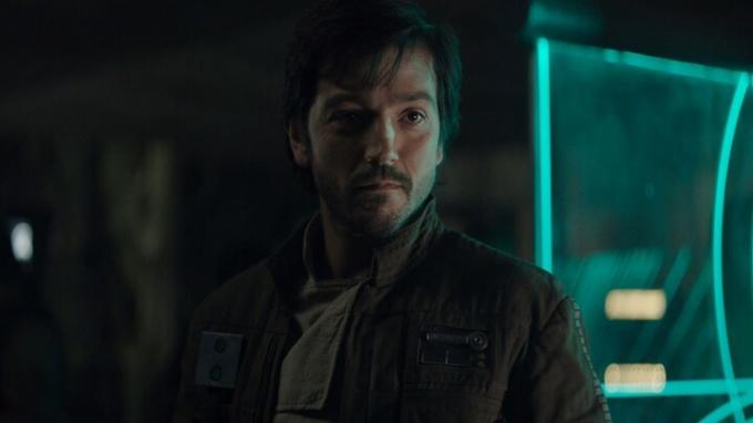 Diego Luna ca Cassian Andor în Rogue One.