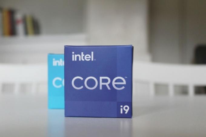 Una caja para el Intel Core i9-11900K,