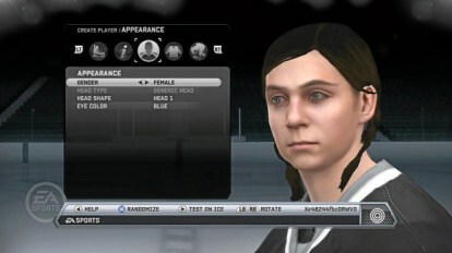 NHL 12 contará con jugadoras gracias a la carta de una niña a EA Sports