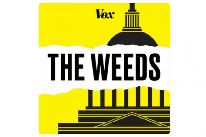 Il logo del podcast politico di Weeds.
