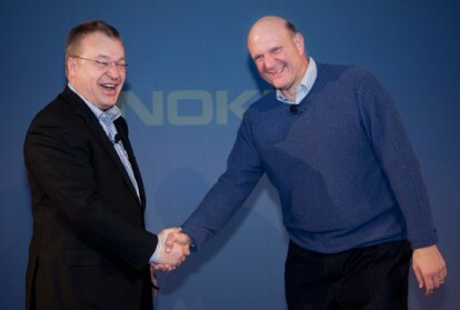 Nokia-Microsoft-Стивен-Стив-февраль-2011