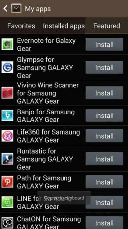 Ανασκόπηση λογισμικού Android έξυπνων ρολογιών samsung galaxy gear